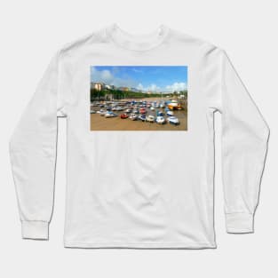 Tenby Harbour, Wales Long Sleeve T-Shirt